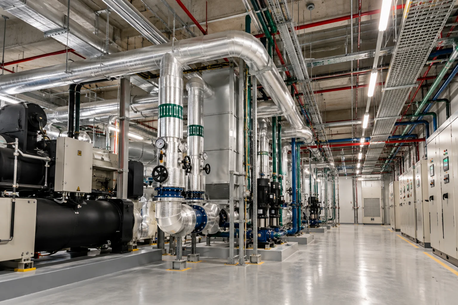 MEP plant room systems