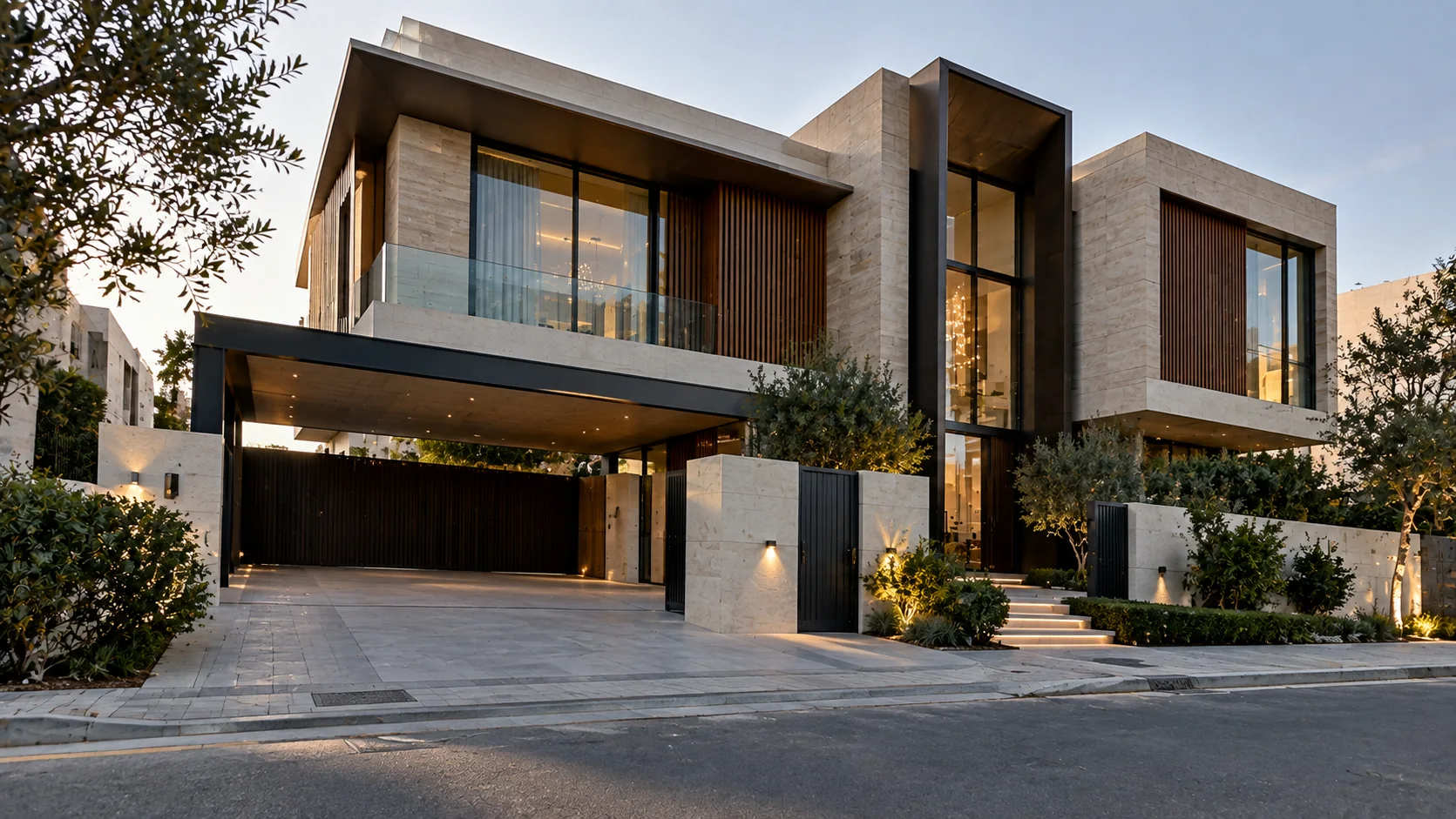 Selected residential visual