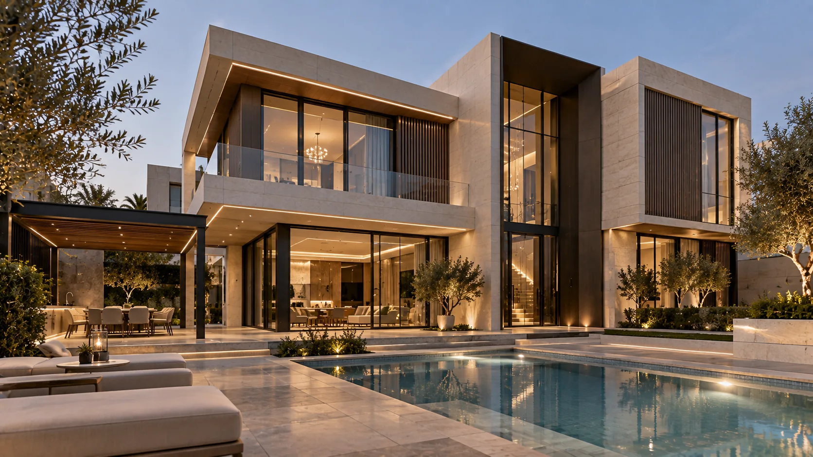 Selected residential visual